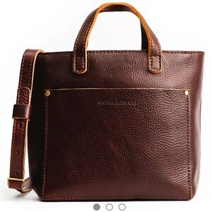 Portland leather crossbody